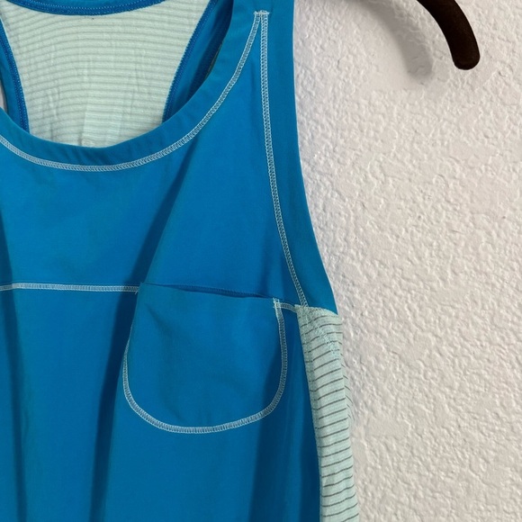 Lululemon Women's Blue Run Sliver Lining Tank Top - Picture 3 of 5